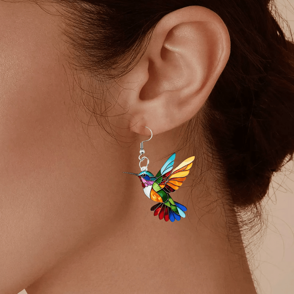Aretes de colibrí - Moroveta