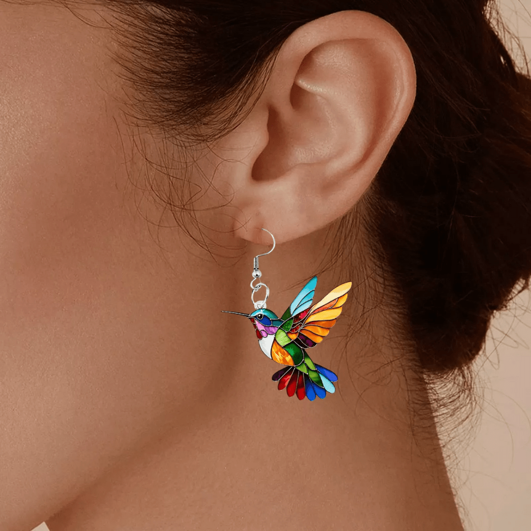Aretes de colibrí - Moroveta