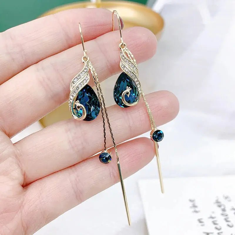 Aretes de pavo real - Moroveta