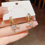 Aretes de trébol Sara - Moroveta