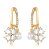 Aretes de trébol y perla Nala - Moroveta