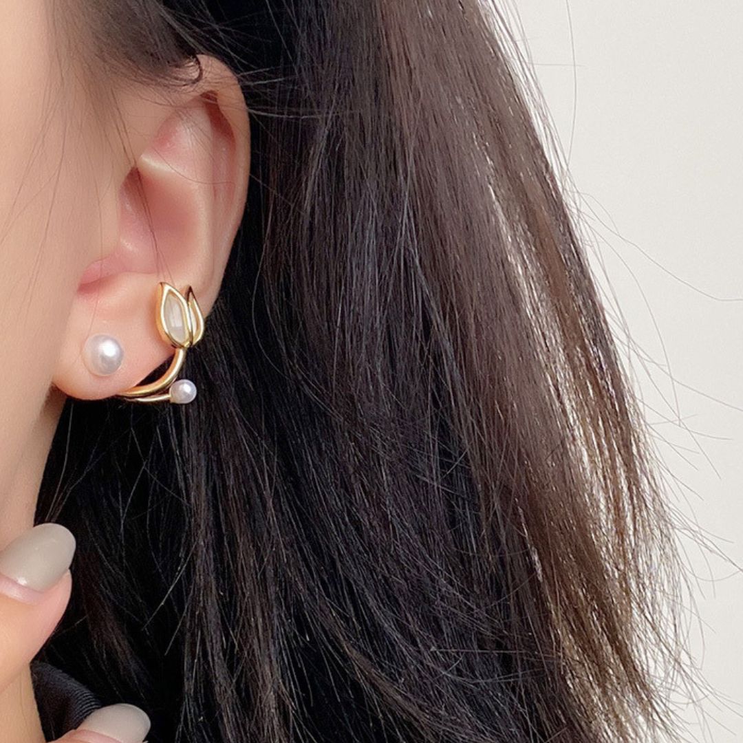 Aretes de tulipanes - Moroveta