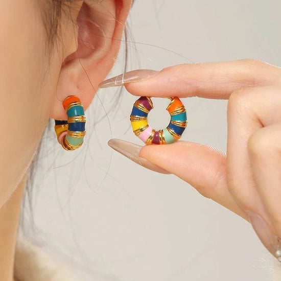 Aretes Iris celestial (2x1) - Moroveta