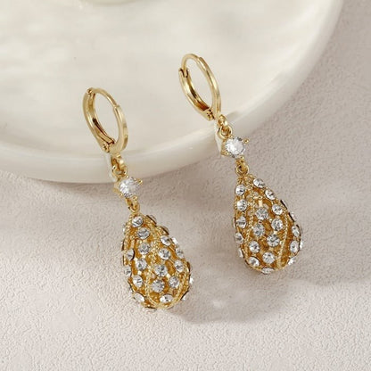 Aretes Lágrima de cristal - Moroveta