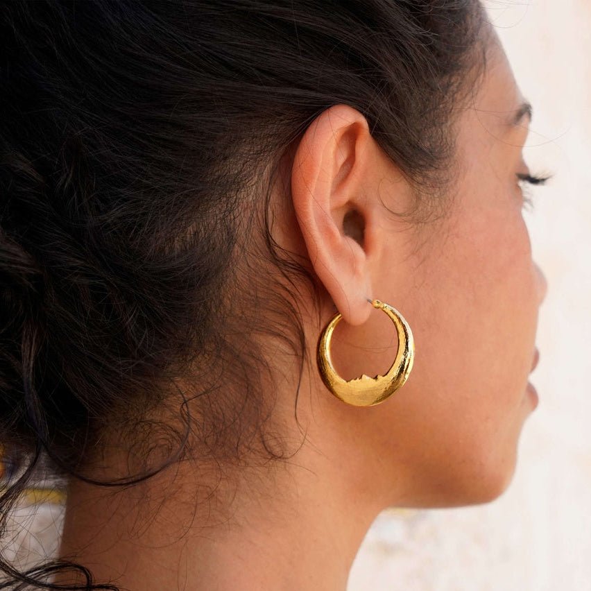 Aretes Luna - Moroveta