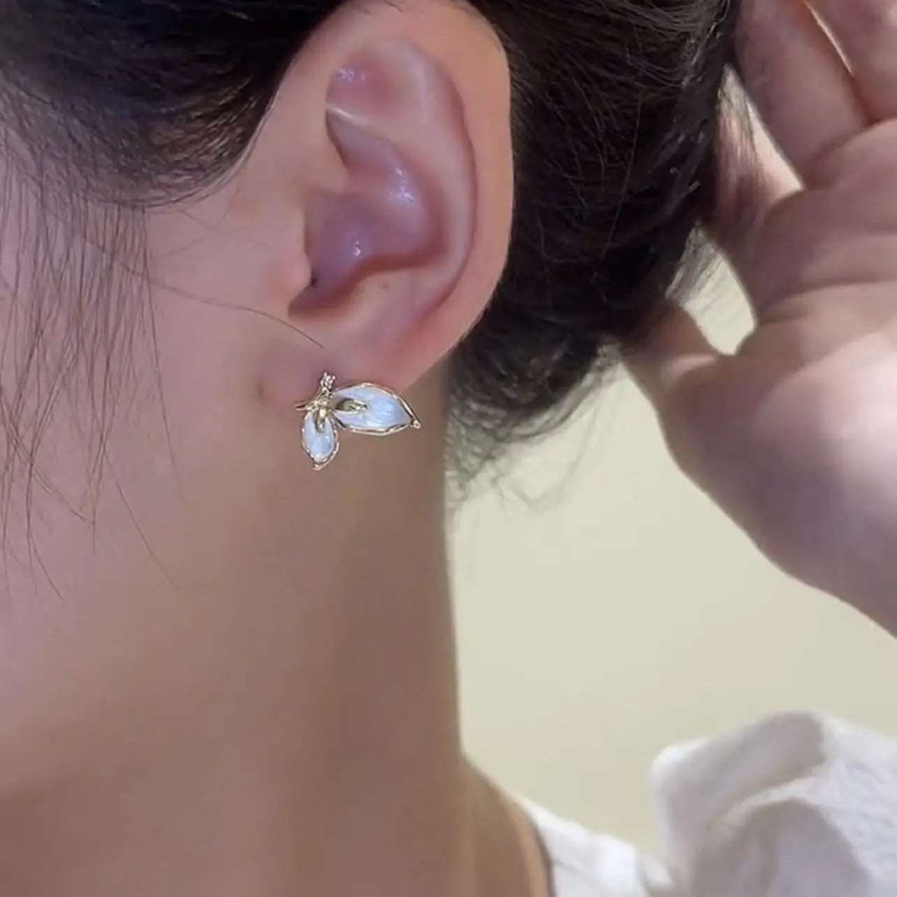 Aretes Pequeña Mariposa - Moroveta