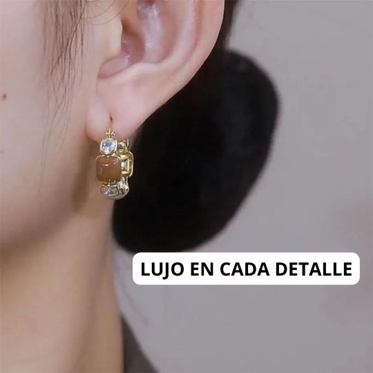 Aretes Radiant de lujo - Moroveta