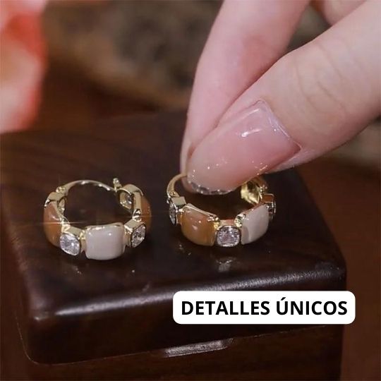 Aretes Radiant de lujo - Moroveta