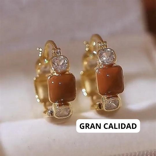 Aretes Radiant de lujo - Moroveta