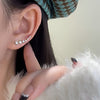 Aretes trepadores de strass - Moroveta