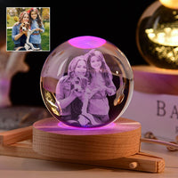 Bola de cristal con foto - Moroveta