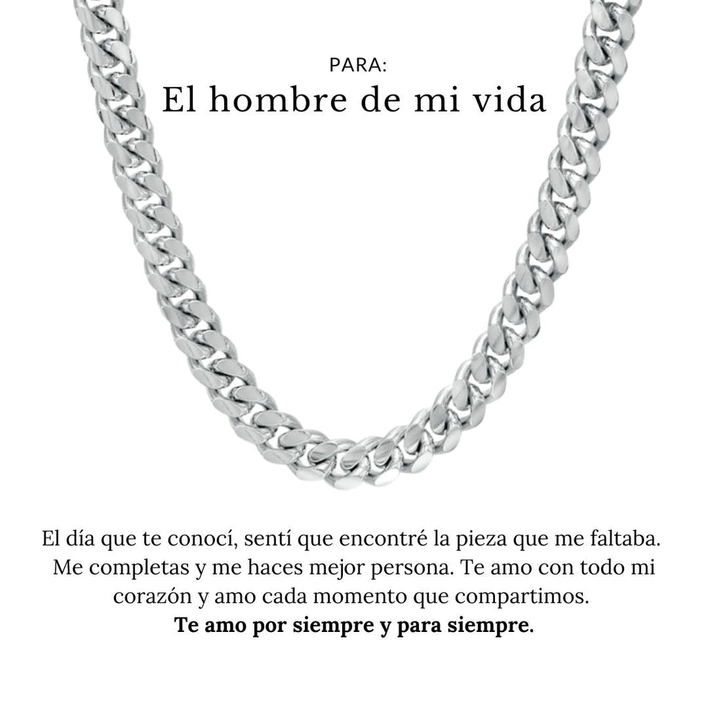 Cadena estilo cubana - Para el hombre de mi vida - Moroveta