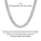 Cadena estilo cubana - Para el hombre de mi vida - Moroveta