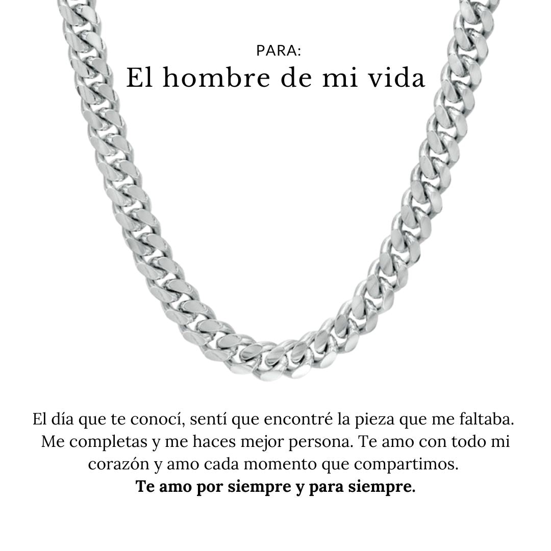 Cadena estilo cubana - Para el hombre de mi vida - Moroveta