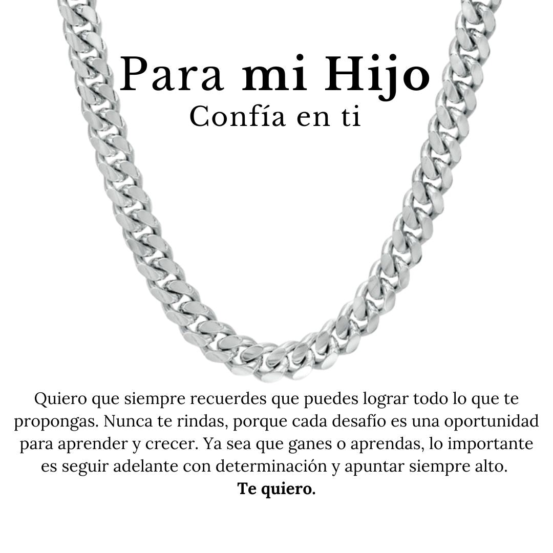 Cadena estilo cubana - Para mi hijo - Moroveta