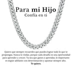 Cadena estilo cubana - Para mi hijo - Moroveta