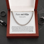 Cadena estilo cubana - Para mi hijo - Moroveta