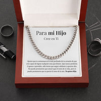Cadena estilo cubana - Para mi hijo - Moroveta