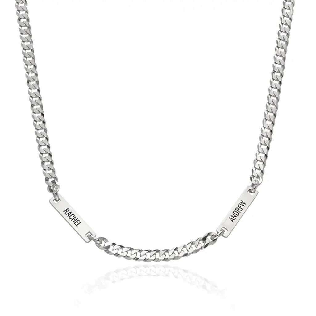 Cadena grabada para hombre - Moroveta