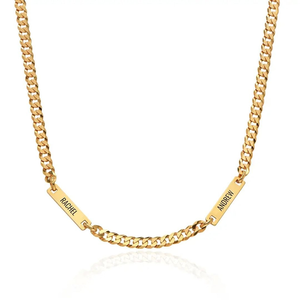 Cadena grabada para hombre - Moroveta