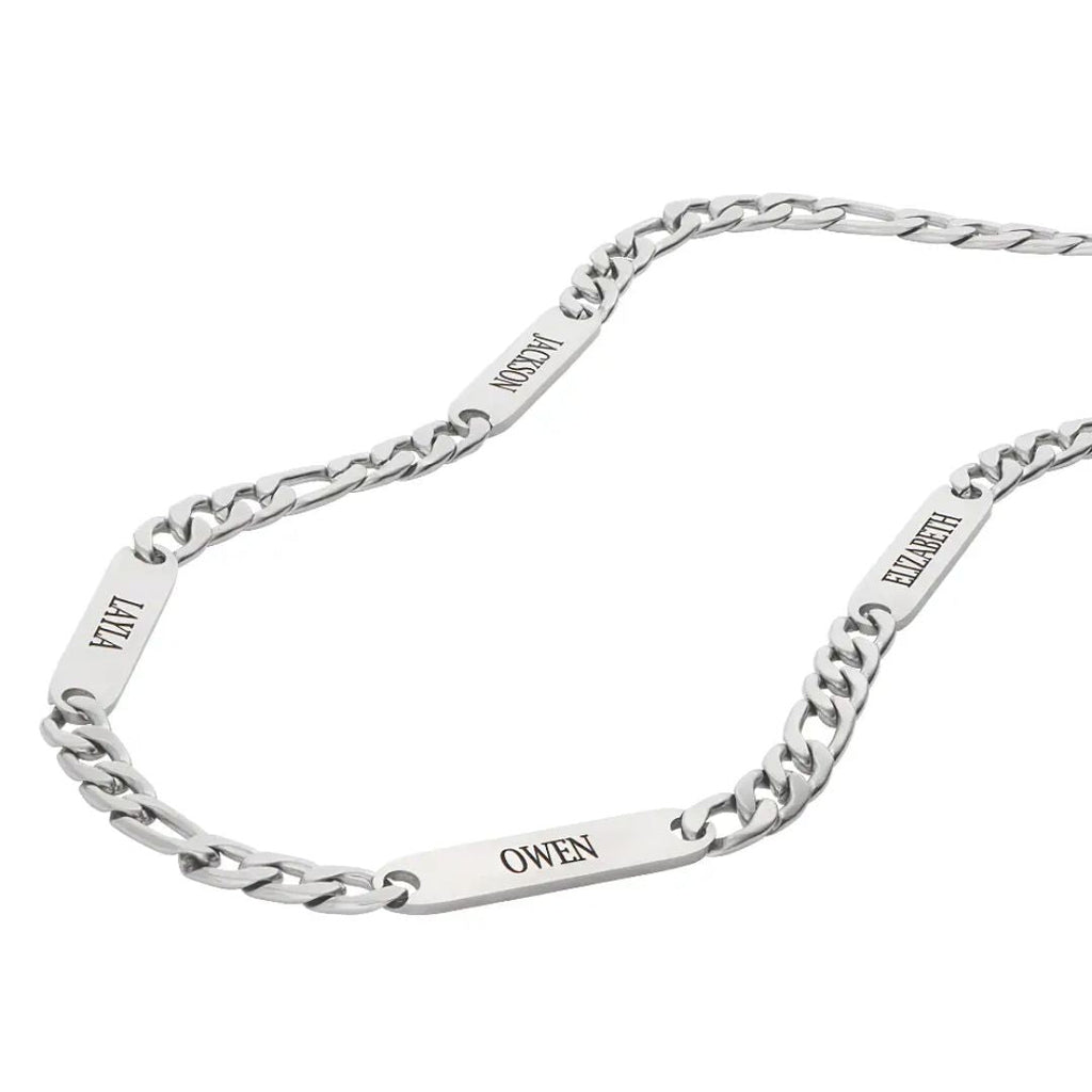 Cadena grabada para hombre - Moroveta
