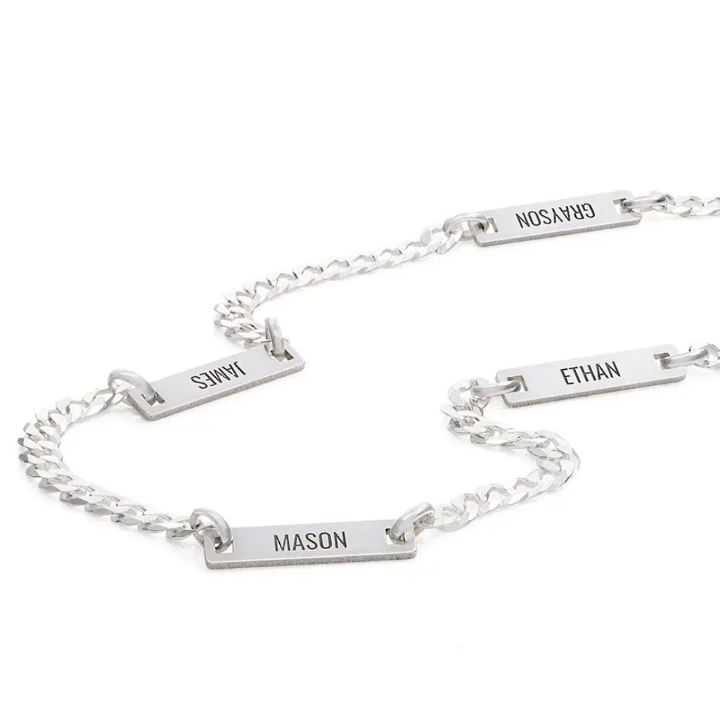 Cadena grabada para hombre - Moroveta