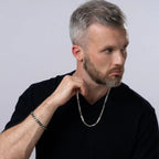 Cadena grabada para hombre - Moroveta