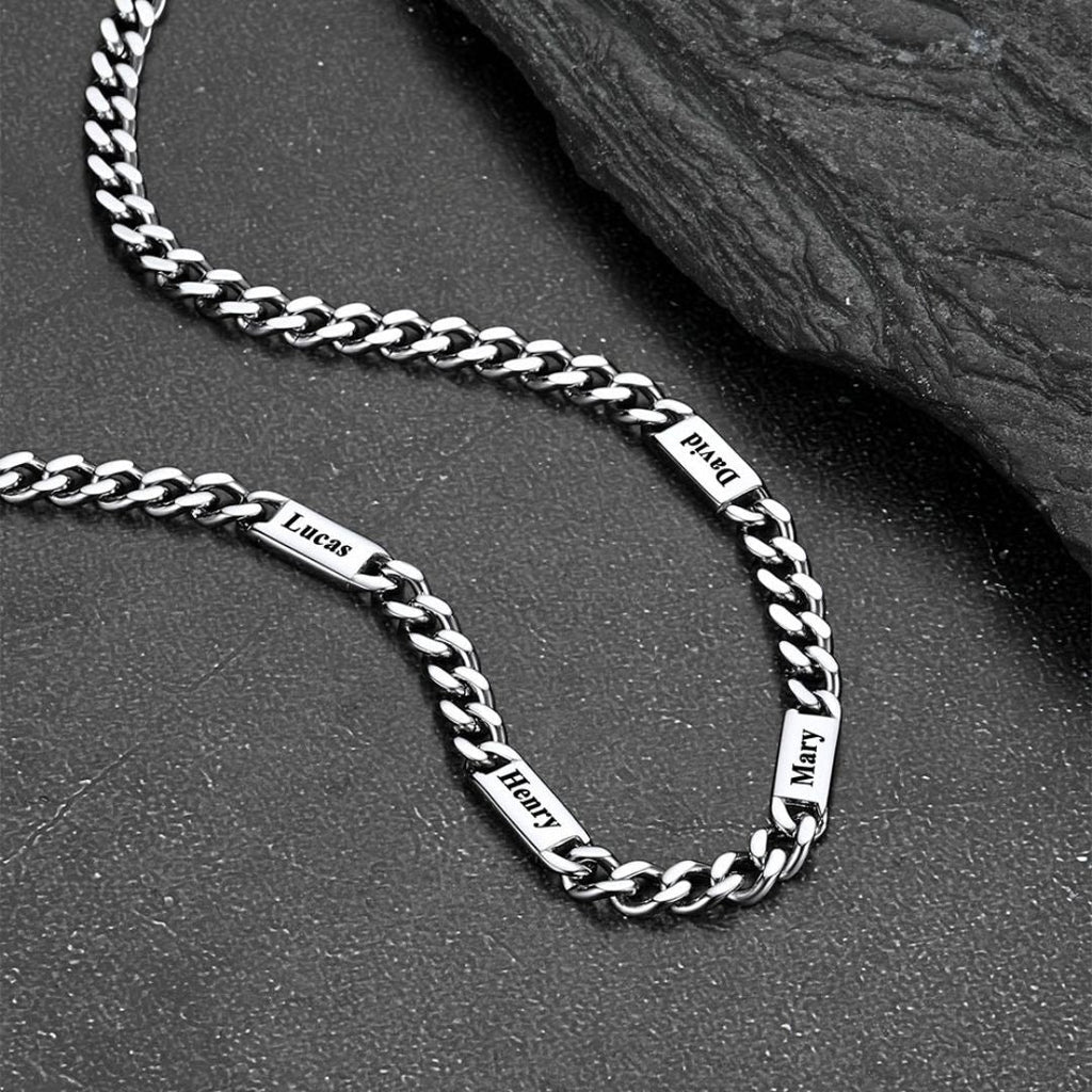 Cadena personalizada para hombre - Moroveta