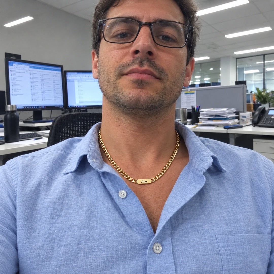 Cadena personalizada para hombre - Moroveta