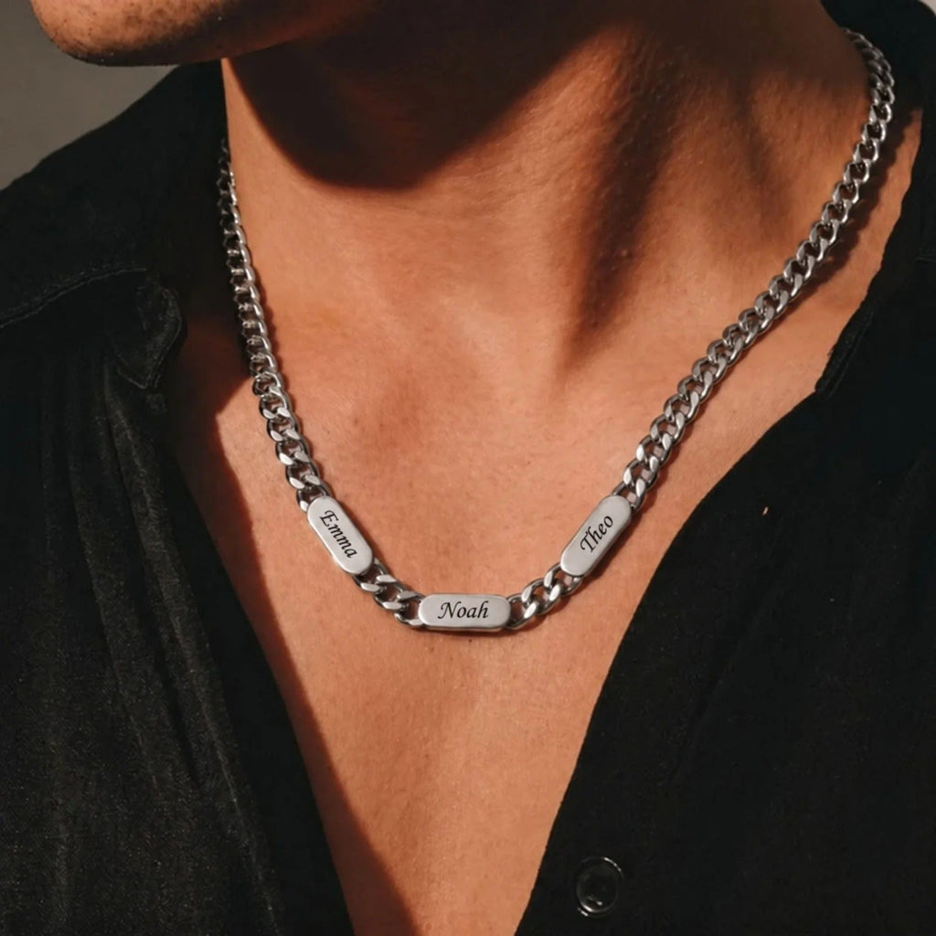 Cadena personalizada para hombre - Moroveta