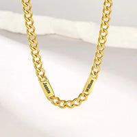 Cadena personalizada para hombre - Moroveta