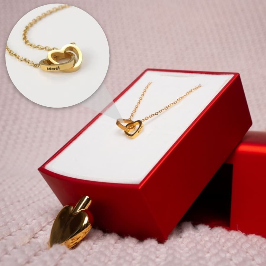 Caja de amor eterno & collar personalizado - Moroveta