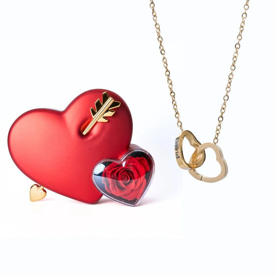 Caja de Amor Eterno & Collar Personalizado - Moroveta