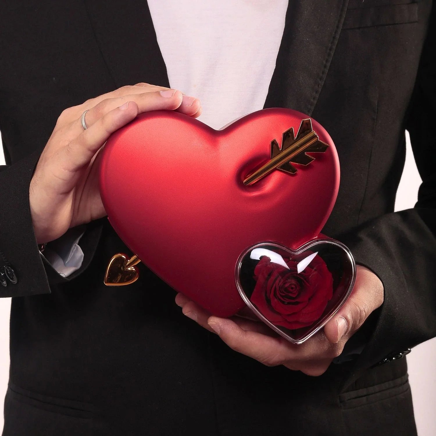 Caja de Amor Eterno & Collar Personalizado - Moroveta