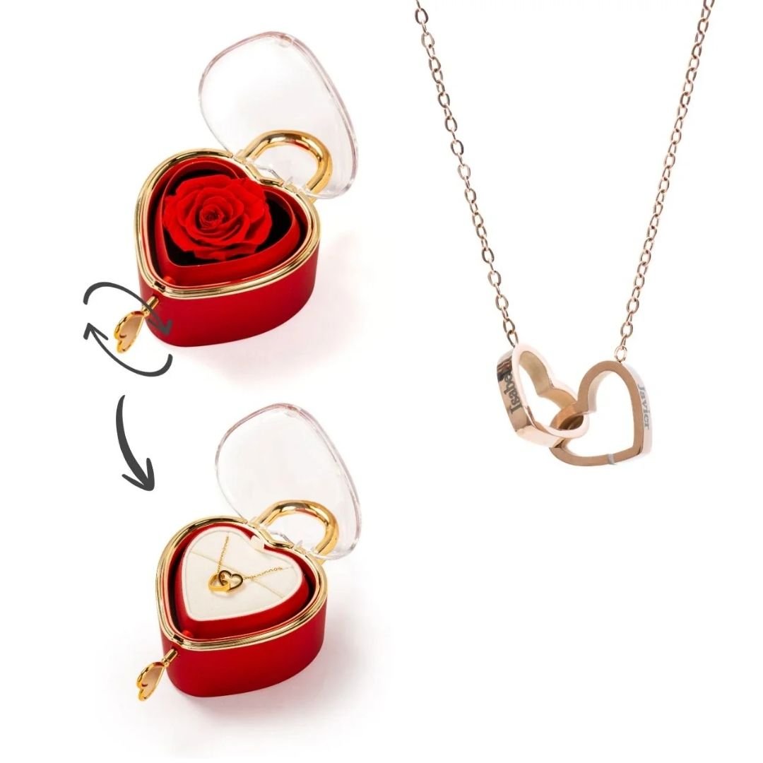 Candado eterno y collar personalizado - Moroveta