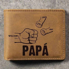 Cargar imagen en el visor de la galería, Cartera personalizada para Papá - Moroveta