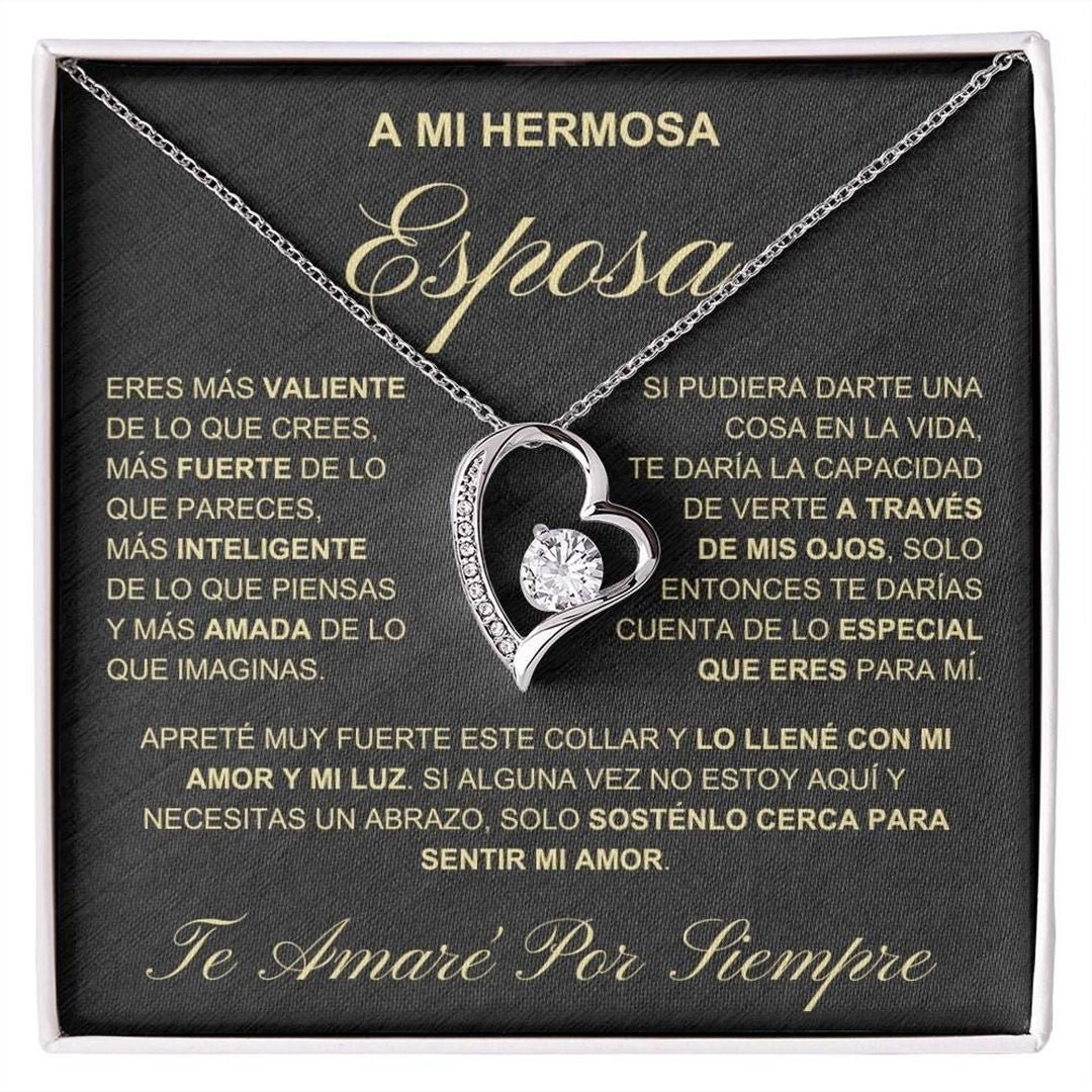 Collar - "A mi hermosa esposa" - Moroveta