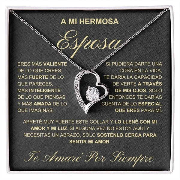 Collar - "A mi hermosa esposa" - Moroveta