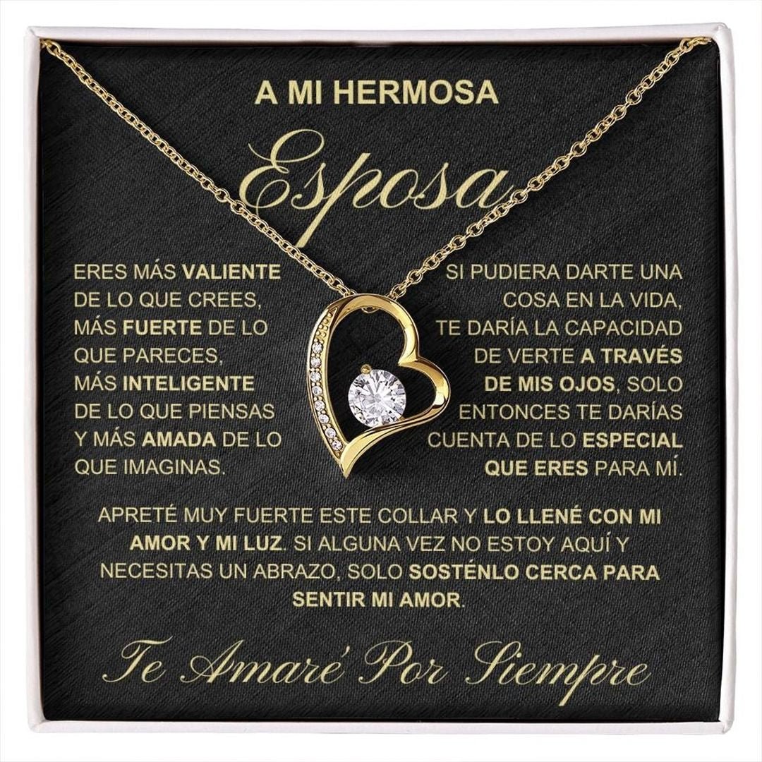 Collar - "A mi hermosa esposa" - Moroveta