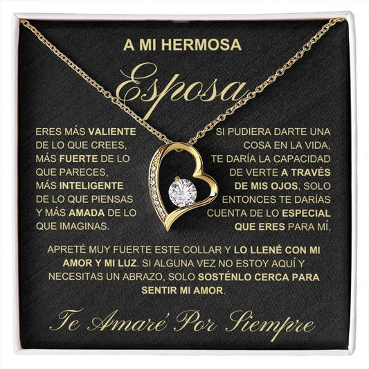 Collar - "A mi hermosa esposa" - Moroveta