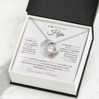 Collar "A mi preciosa hija - Mamá" con caja - Moroveta