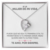 Collar Amor - A la mujer de mi vida - Moroveta