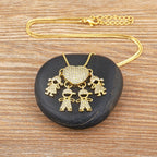 Collar Amor de Mamá - 1 a 5 colgantes - Moroveta