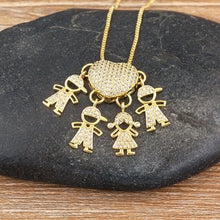 Cargar imagen en el visor de la galería, Collar Amor de Mamá - 1 a 5 colgantes - Moroveta
