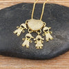 Collar Amor de Mamá - 1 a 5 colgantes - Moroveta