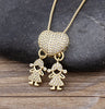 Collar Amor de Mamá - 1 a 5 colgantes - Moroveta