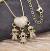 Collar Amor de Mamá - 1 a 5 colgantes - Moroveta