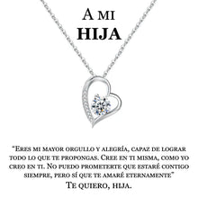Cargar imagen en el visor de la galería, Collar Amor Eterno - A mi hija - Moroveta