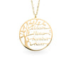 Collar Árbol de la vida con nombres - Moroveta