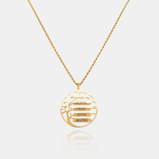 Collar Árbol de la vida familiar - Moroveta